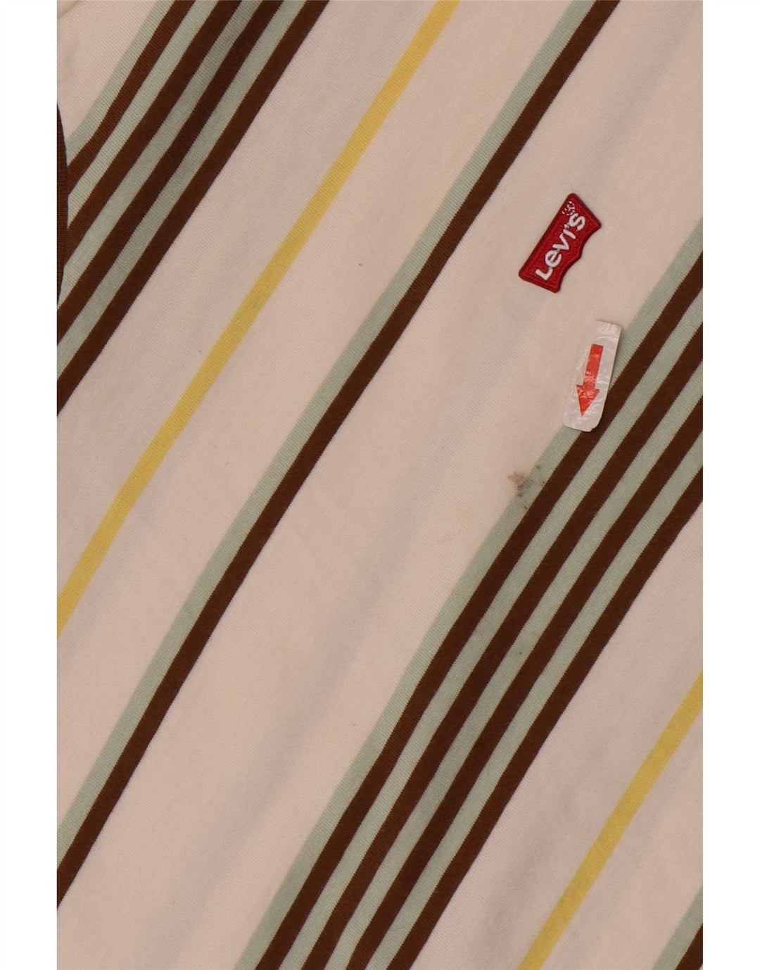 Koszulka męska Levi's Top 2XL z bawełny w białe paski