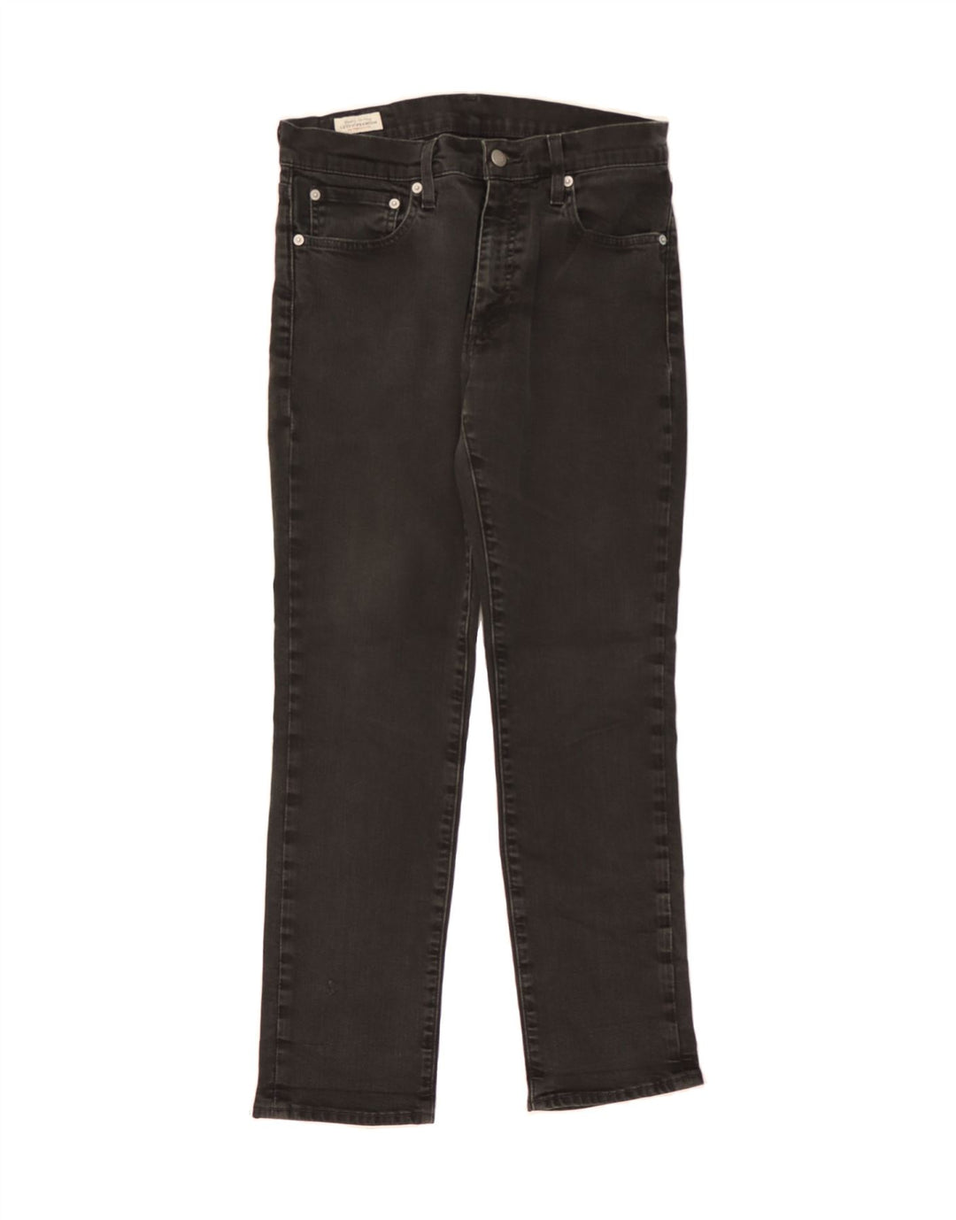 LEVI'S Mens Straight Jeans W31 L30 Black Cotton Vintage Levi's and Second-Hand Levi's from Messina Hembry 