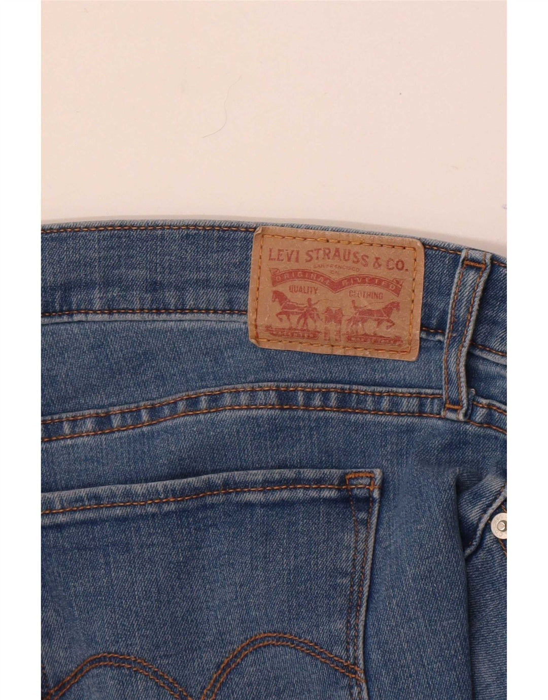 Damskie jeansy Levi's Bootcut W36 L32 Niebieskie