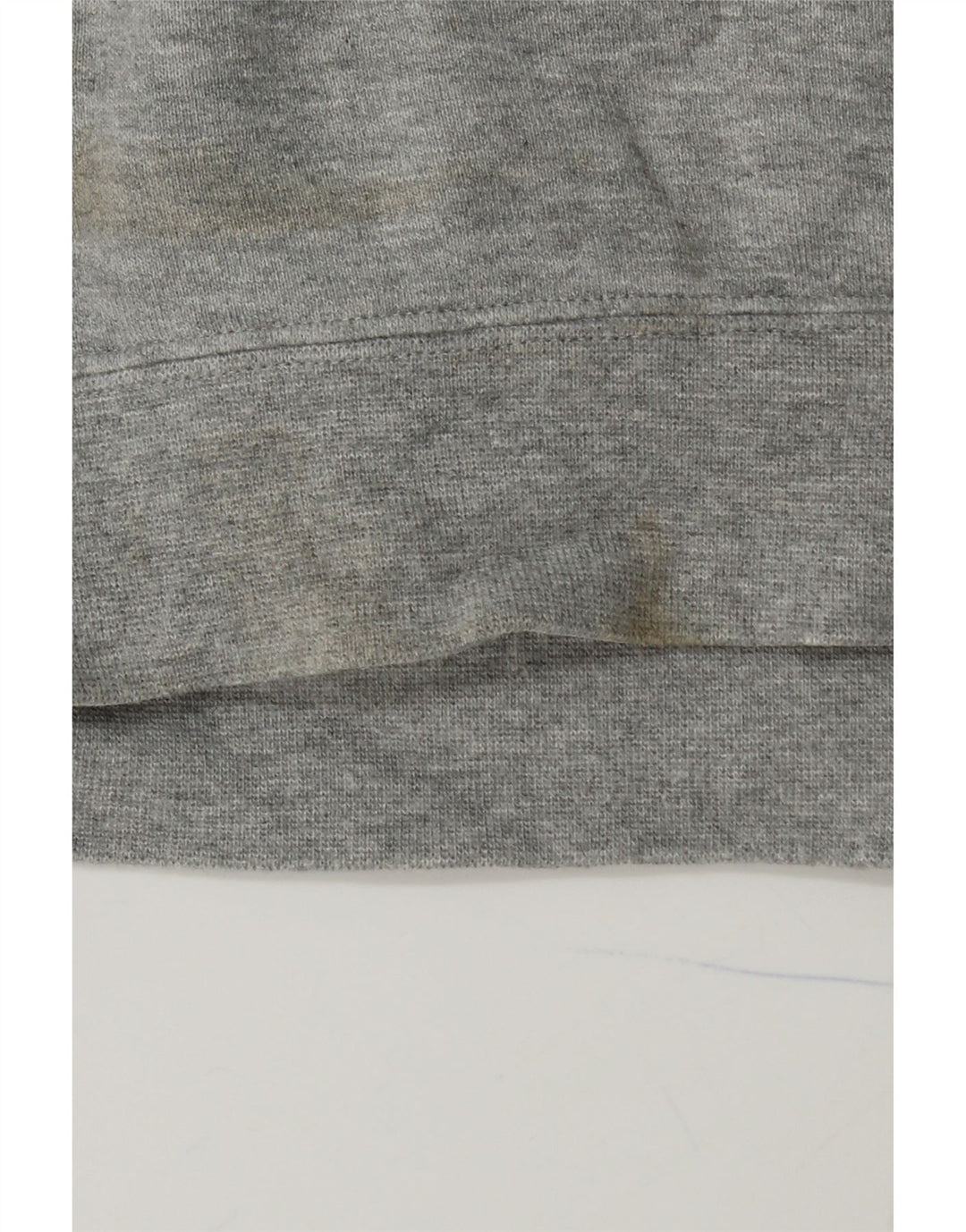 ADIDAS Mens Graphic Sweatshirt Jumper Medium Grey Flecked Cotton