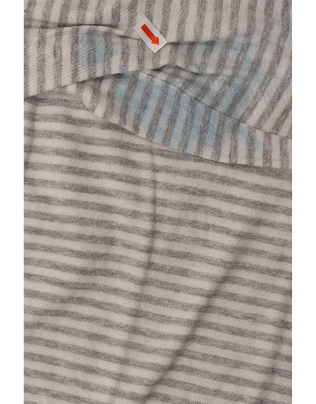 Damski top oversize QUIKSILVER z długim rękawem, UK 14, w średnie szare paski