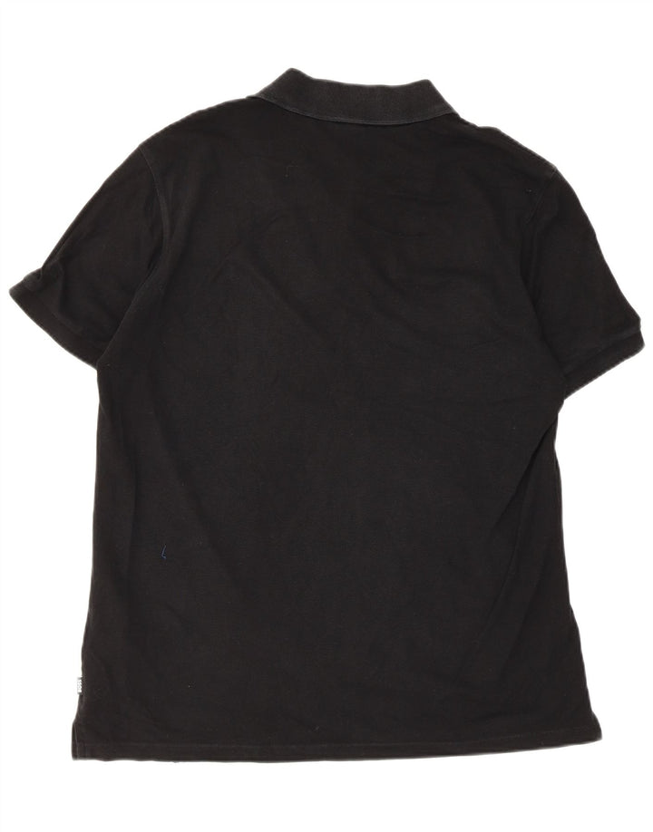 Męska koszulka polo Hugo Boss XL, czarna, bawełniana