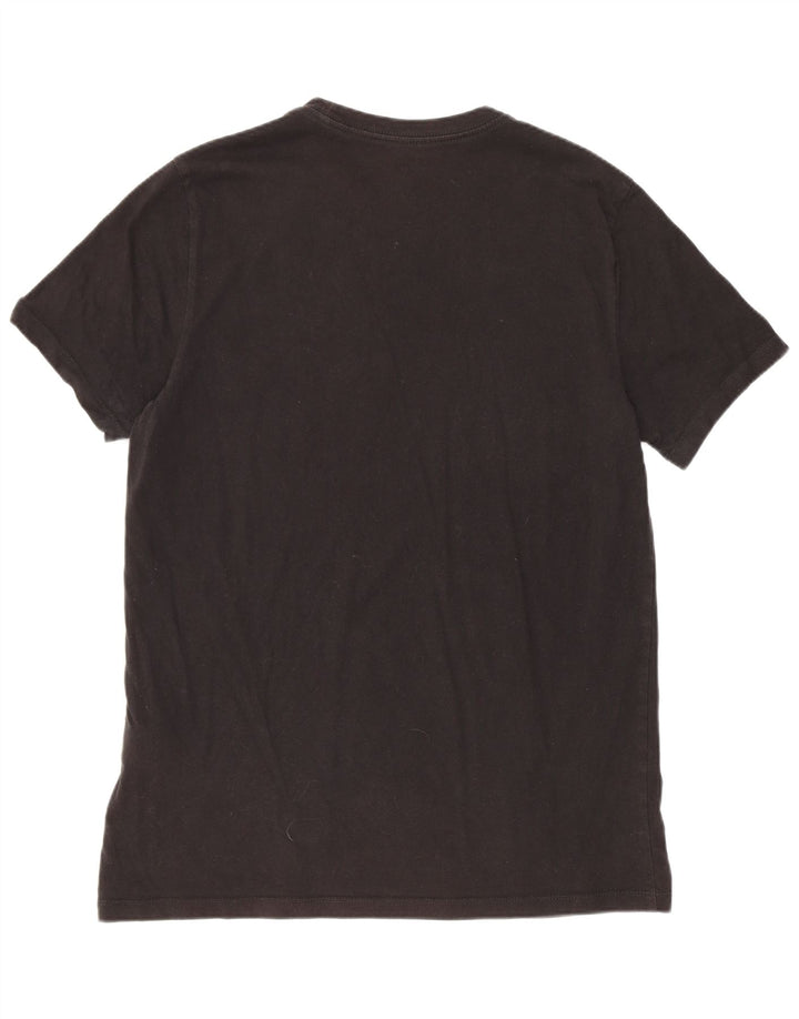 Męski T-shirt Levi's Slim Fit, duży, czarny, bawełniany
