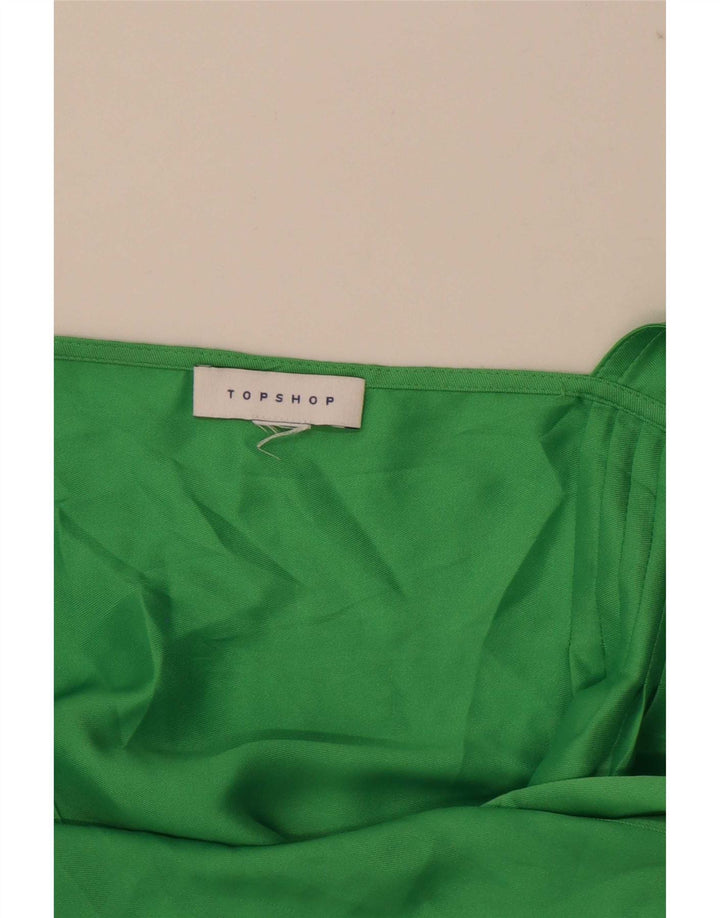 Damska sukienka letnia Topshop UK 18 XL, zielona