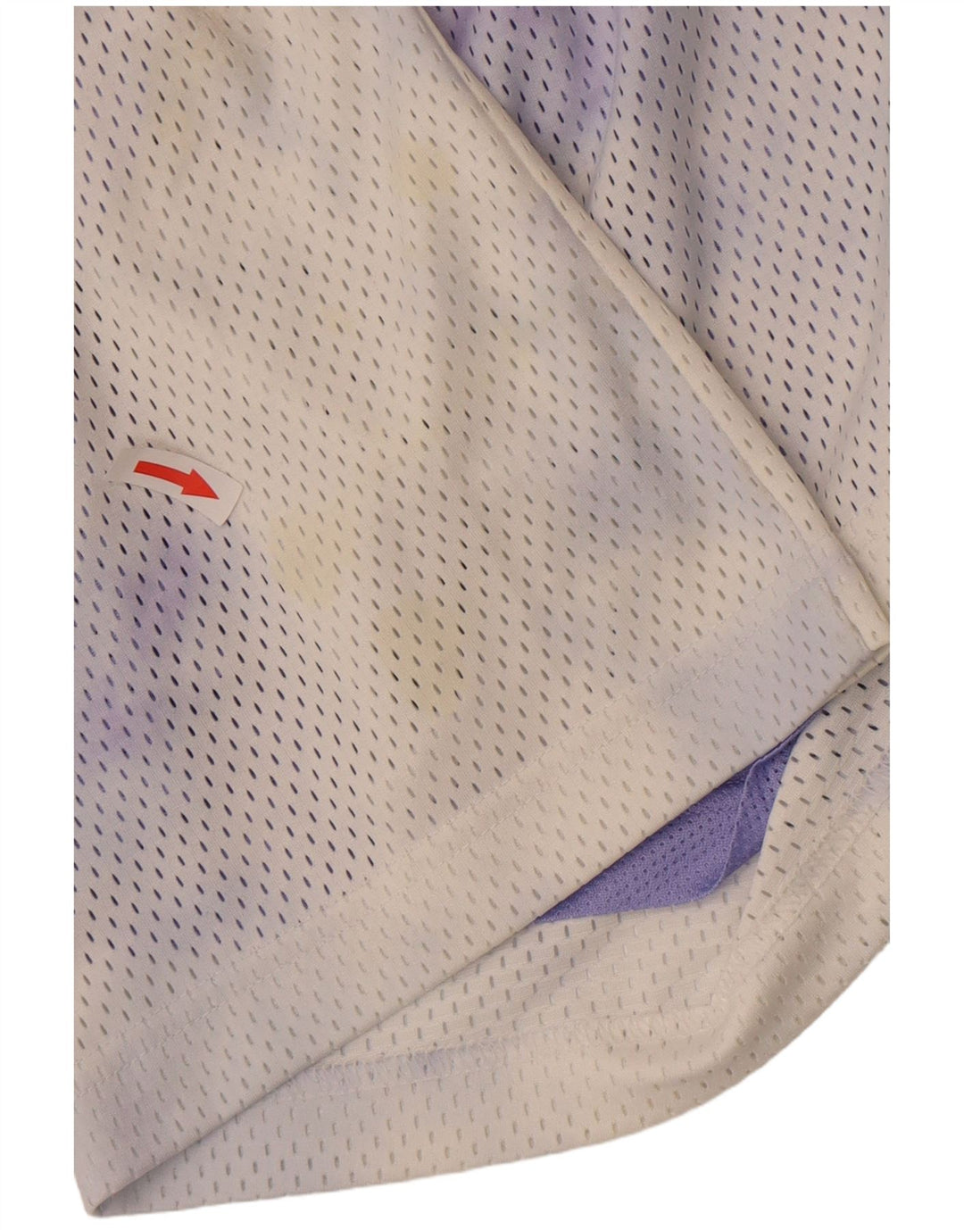 Damskie spodenki sportowe Nike UK 20 2XL Biały poliester Tie Dye