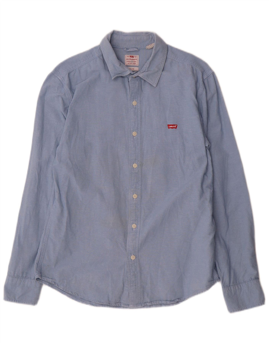 Koszula męska Levi's Slim Fit, średnioniebieska, bawełniana