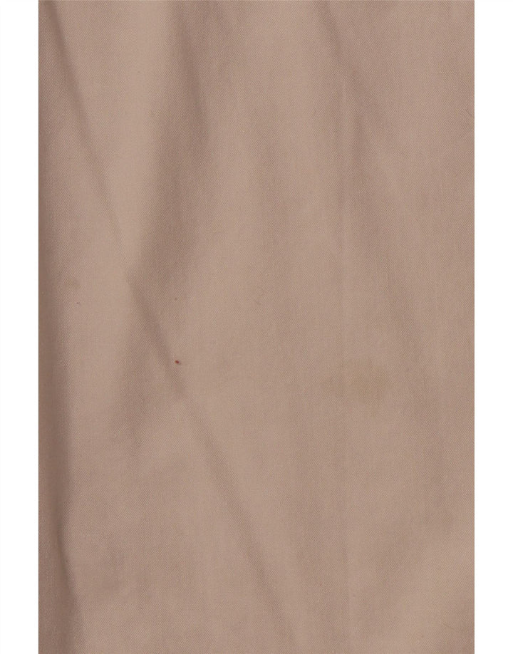 Koszula męska bez rękawów VINTAGE, duża, beżowa, bawełniana