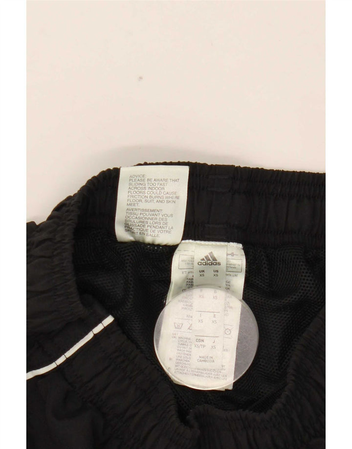 Męskie spodnie dresowe Adidas XS, czarne, poliestrowe