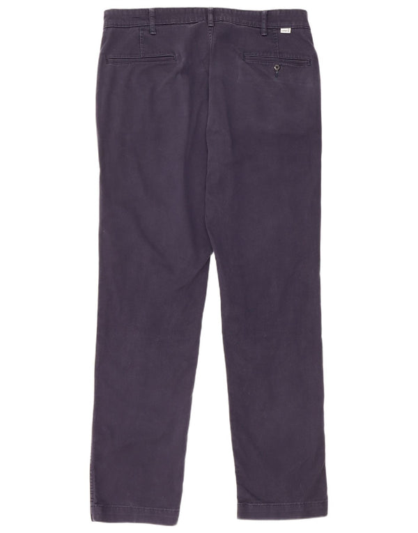 Męskie proste spodnie chino Levi's W34 L34 Granatowa bawełna