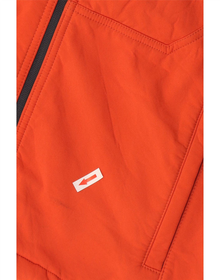 Męska kurtka wiatrówka Zara z kapturem UK 36 Small Red Polyester