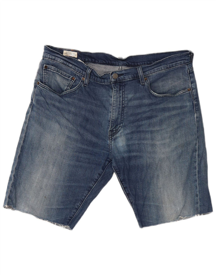 Męskie spodenki jeansowe Levi's 527 W36, duże, niebieskie