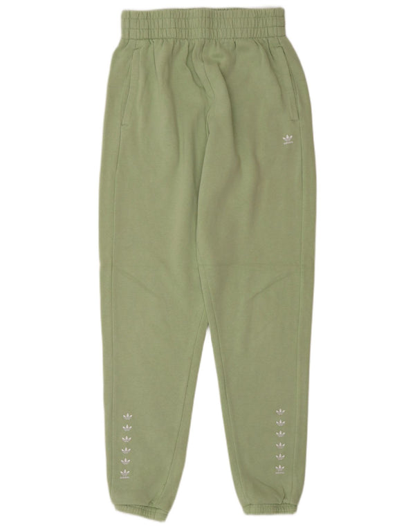 Damskie spodnie dresowe Adidas Graphic Joggers UK 10 Small Green Cotton