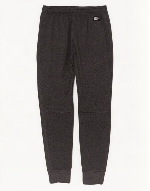 Męskie spodnie dresowe Under Armour Cold Gear, małe, szare, bawełniane