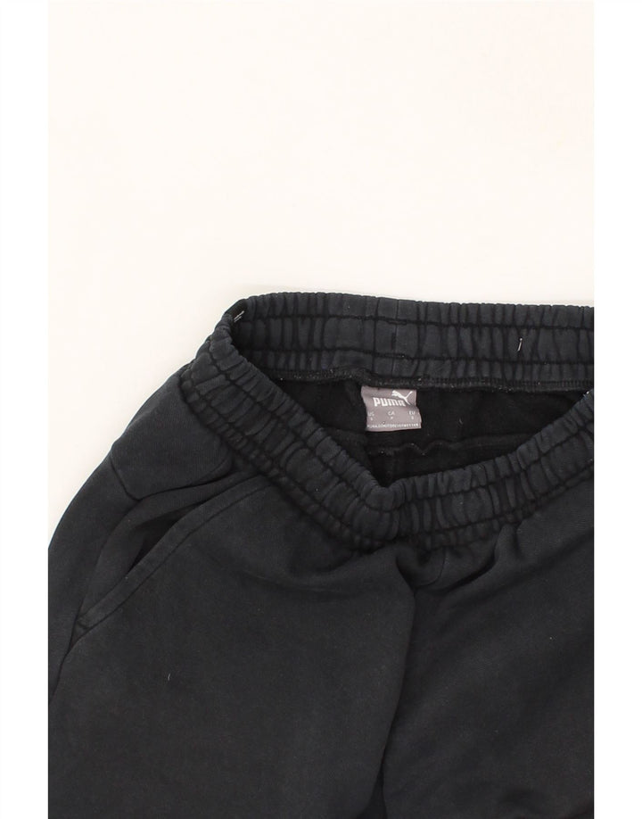 PUMA Mens Tracksuit Trousers Joggers Small  Black Cotton Vintage Puma and Second-Hand Puma from Messina Hembry 