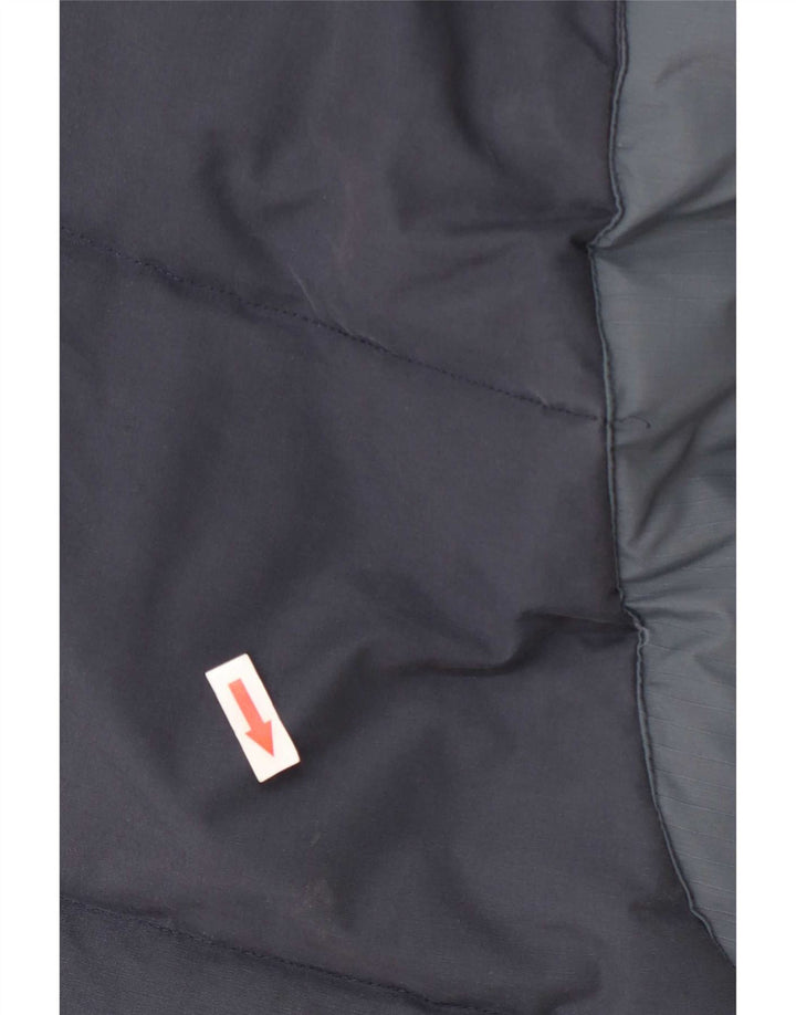 Męska ocieplana kurtka Helly Hansen UK 36, mała, granatowa, nylonowa w bloki kolorów