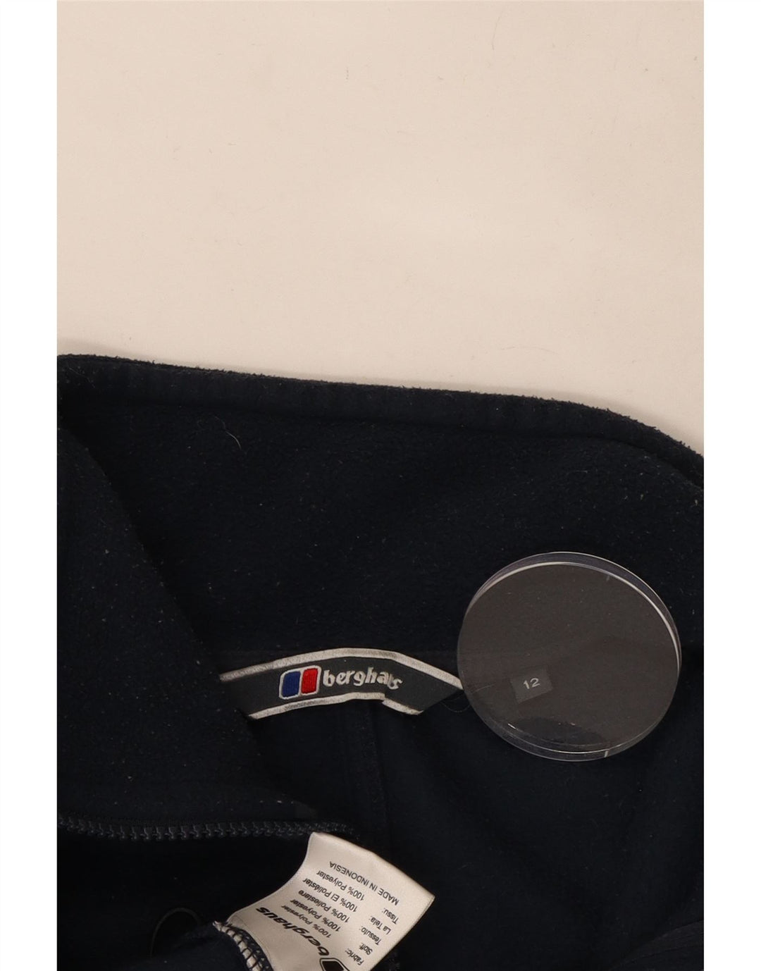 Damska kurtka polarowa Berghaus Liner UK 12, średni granat