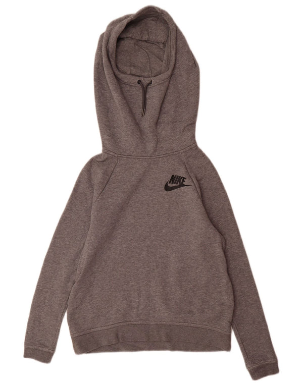 Damska bluza z kapturem Nike UK 6 XS Szara bawełna