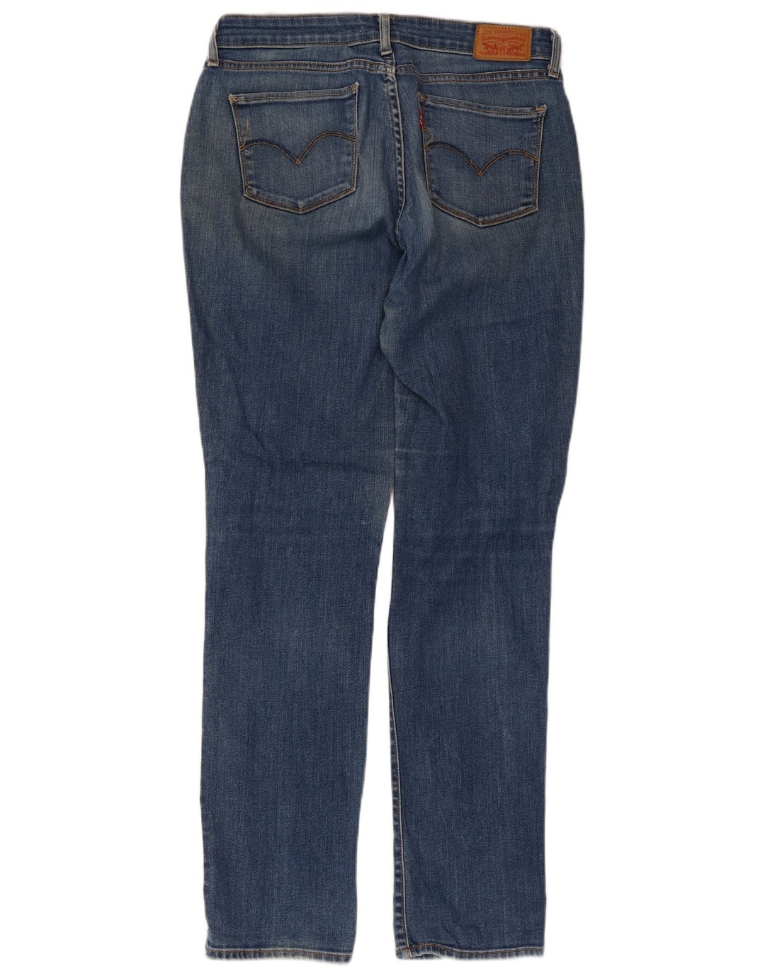Damskie jeansy Levi's 712 Slim W29 L32 Niebieskie bawełniane