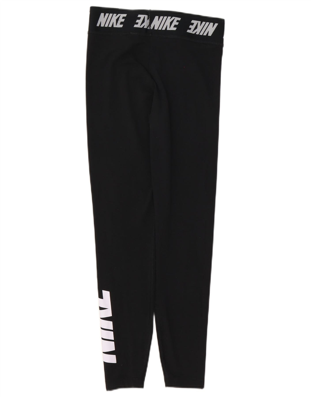 Damskie legginsy Nike Graphic UK 8, małe, czarne, bawełniane