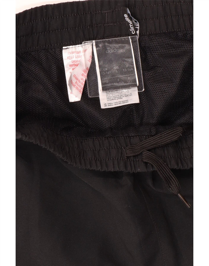 Adidas Chłopięce Climalite Dresowe Spodnie Joggery 13-14 Lat Czarne