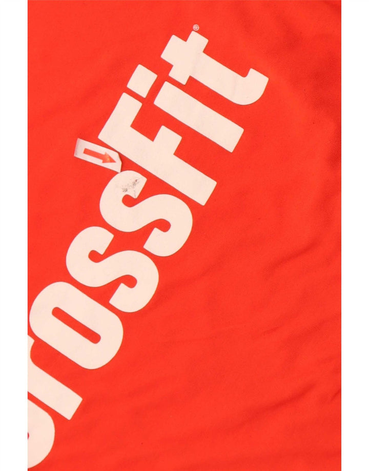 Męski T-shirt Reebok Cross Fit Graphic Top, średni czerwony