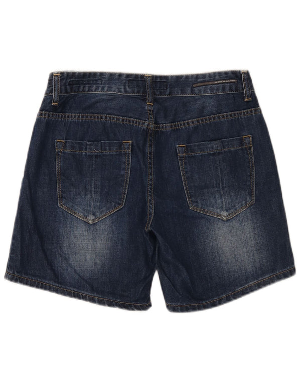 Damskie spodenki jeansowe Silvian Heach UK 8 Small W28 Niebieskie bawełniane