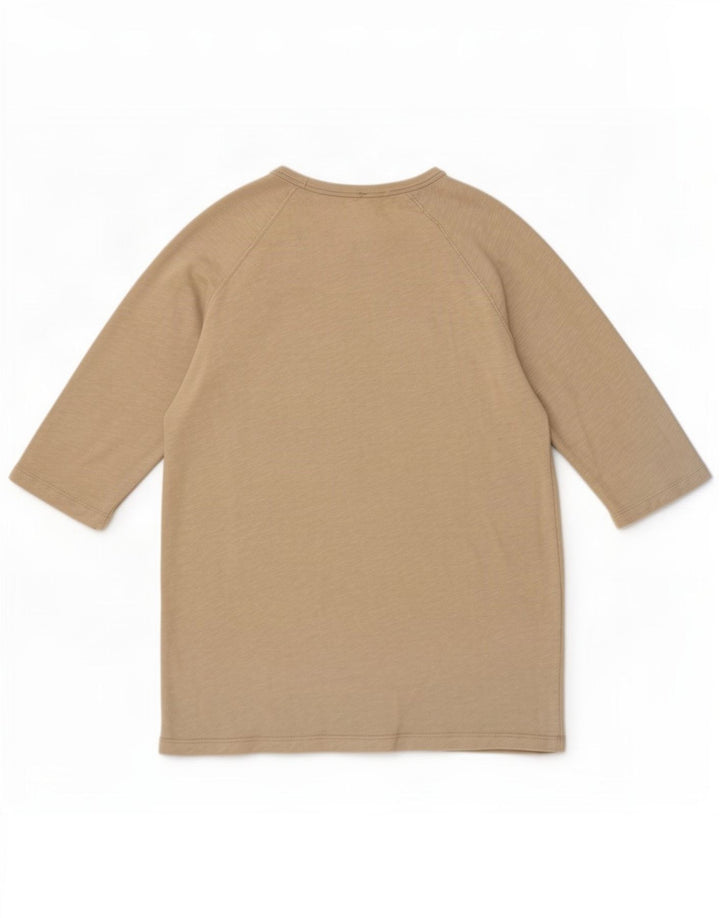 Damski top Zara z rękawem 3/4, UK 12, średnioszary, bawełniany