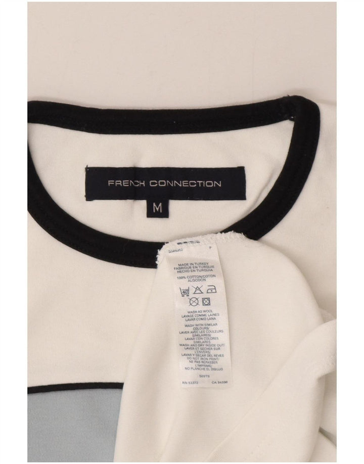 T-shirt męski French Connection Top, bawełna w kolorze średniej bieli