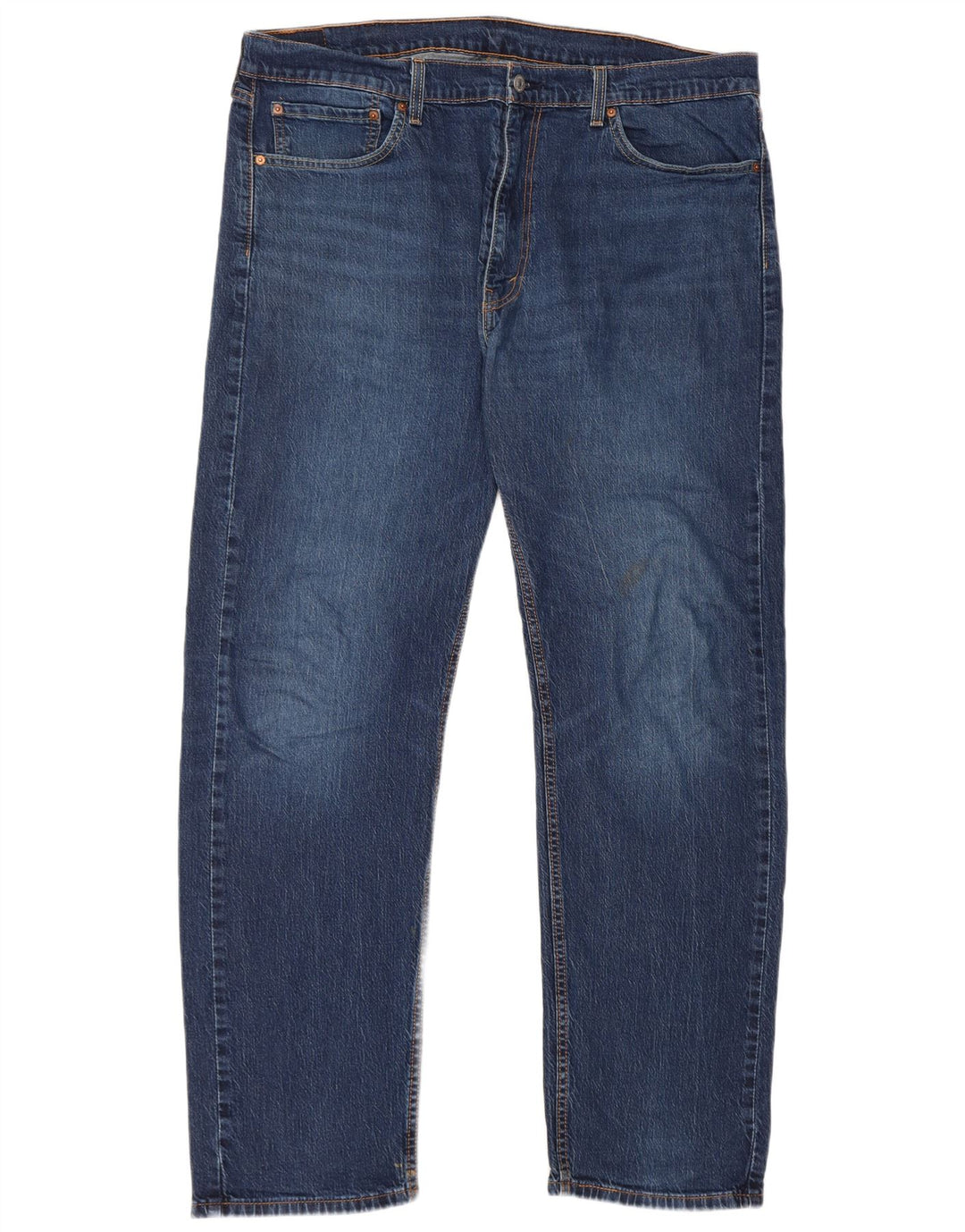 Męskie jeansy Levi's 505 Straight W40 L22 Niebieskie bawełniane