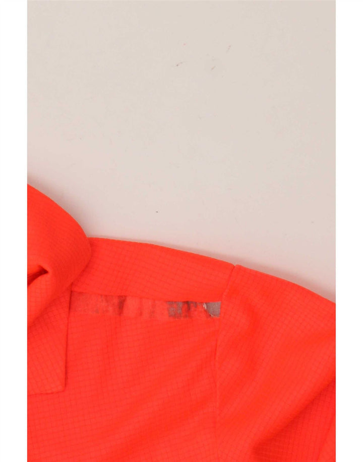 Męska koszulka polo Puma, mała, pomarańczowa, z poliestru