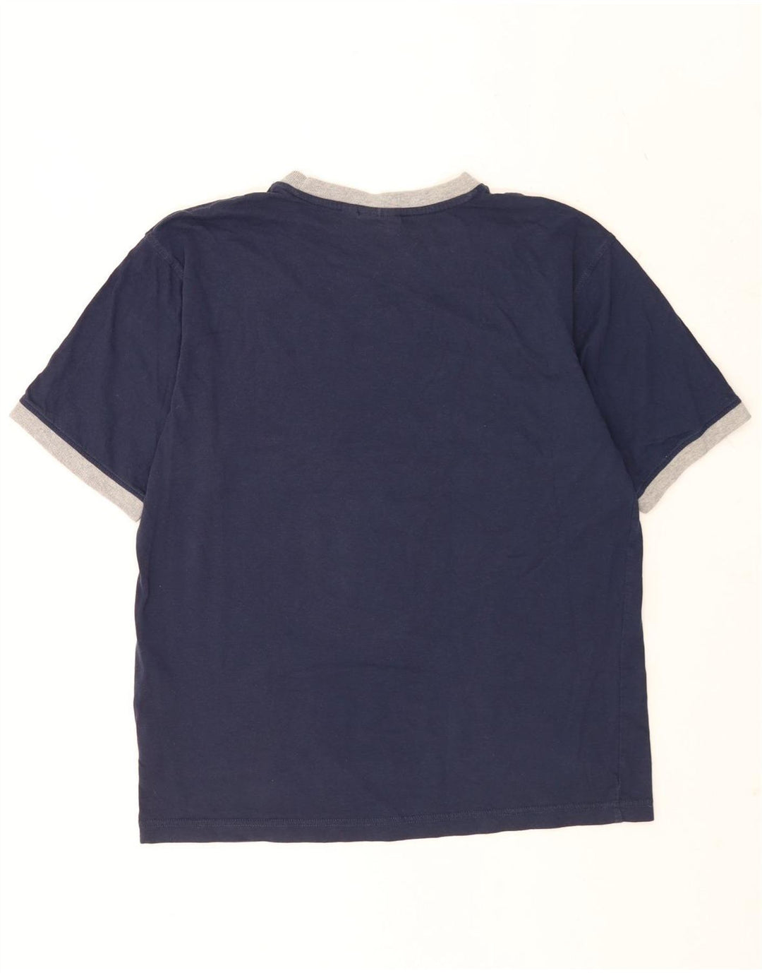 T-shirt męski Fila, duży, granatowy, bawełniany