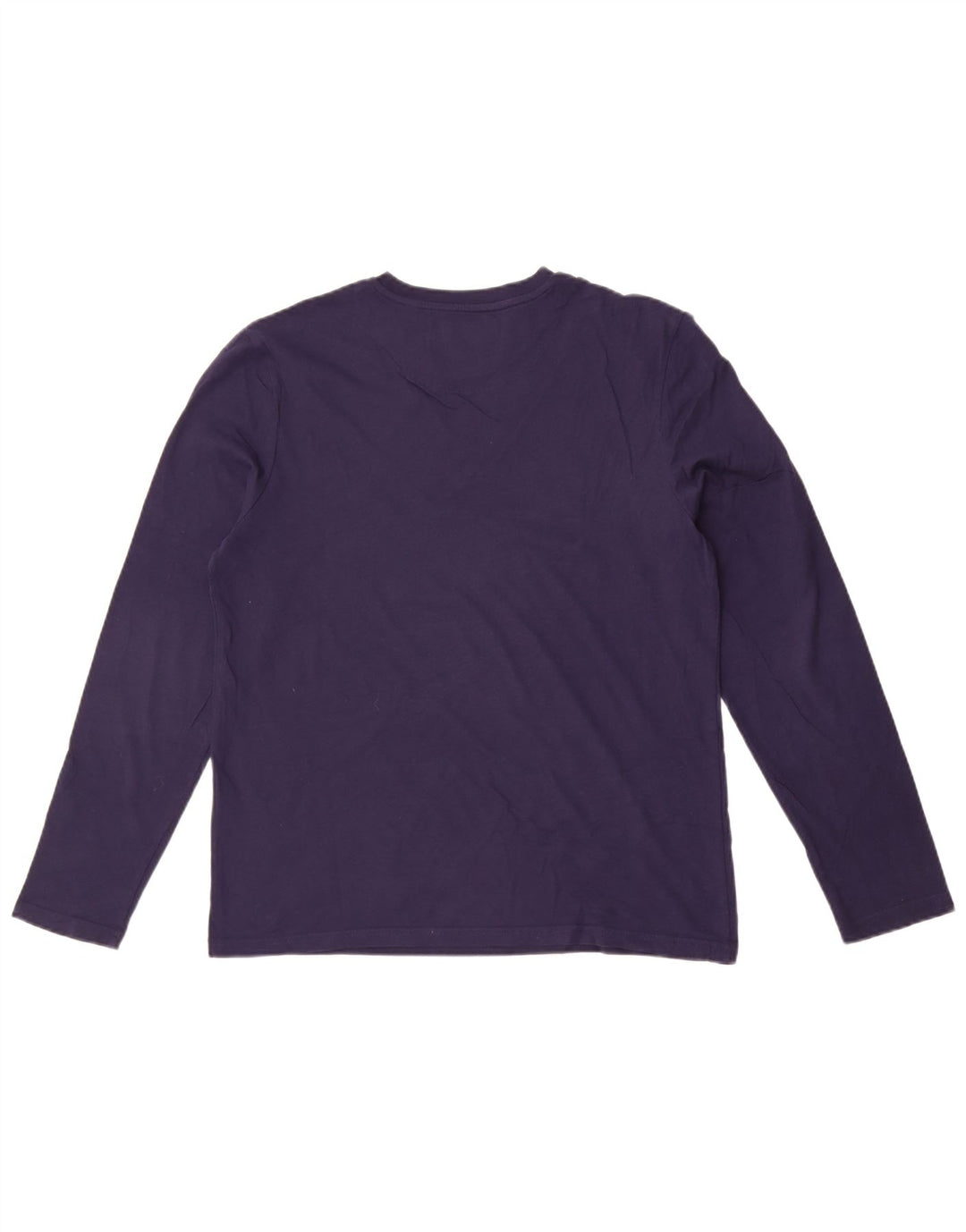 Lyle & Scott Męski top z długim rękawem, średni, granatowy, bawełniany