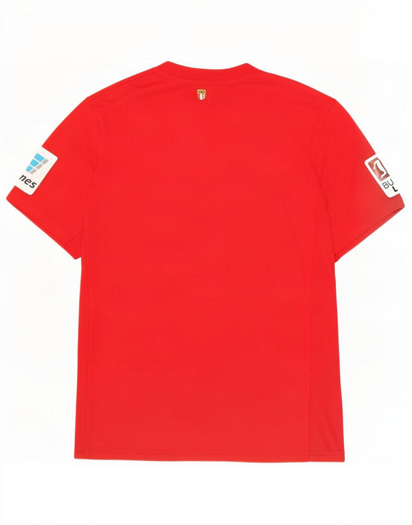 Nike Mens FC Augsburg Graphic T-Shirt Top Medium Red Polyester
