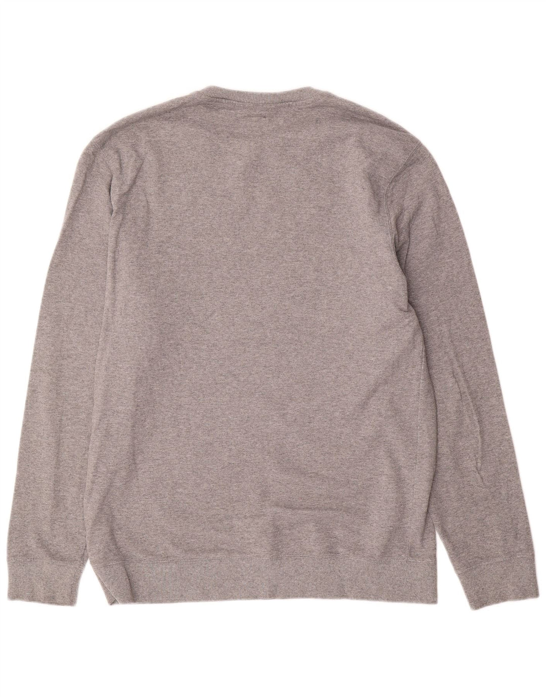 Męski sweter z grafiką Vans XL, szary, bawełniany