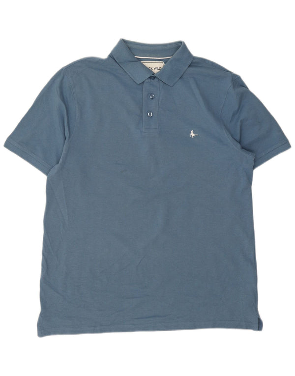 Męska koszulka polo Jack Wills, duża, niebieska, bawełniana
