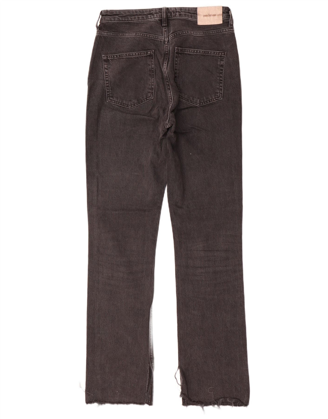 Damskie proste dżinsy Zara EU 38 Small W28 L32 Szare