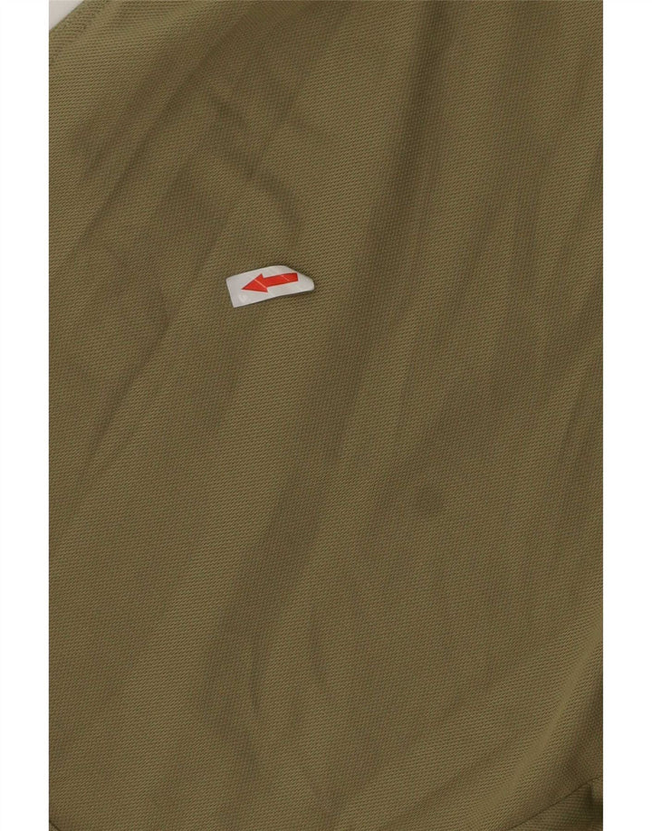 Męskie spodenki sportowe Nike Dri Fit, małe, zielone, z poliestru