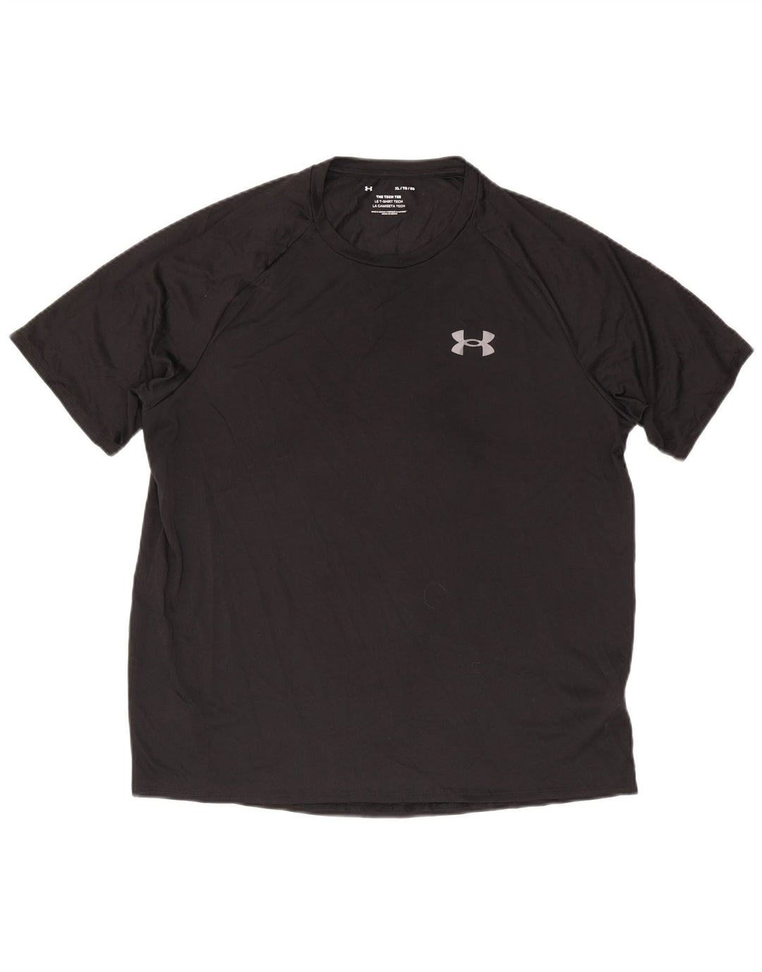 Under Armour Męski T-shirt Top XL, czarny, poliester