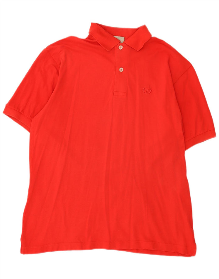 Męska koszulka polo Sergio Tacchini IT 48, średnia czerwona