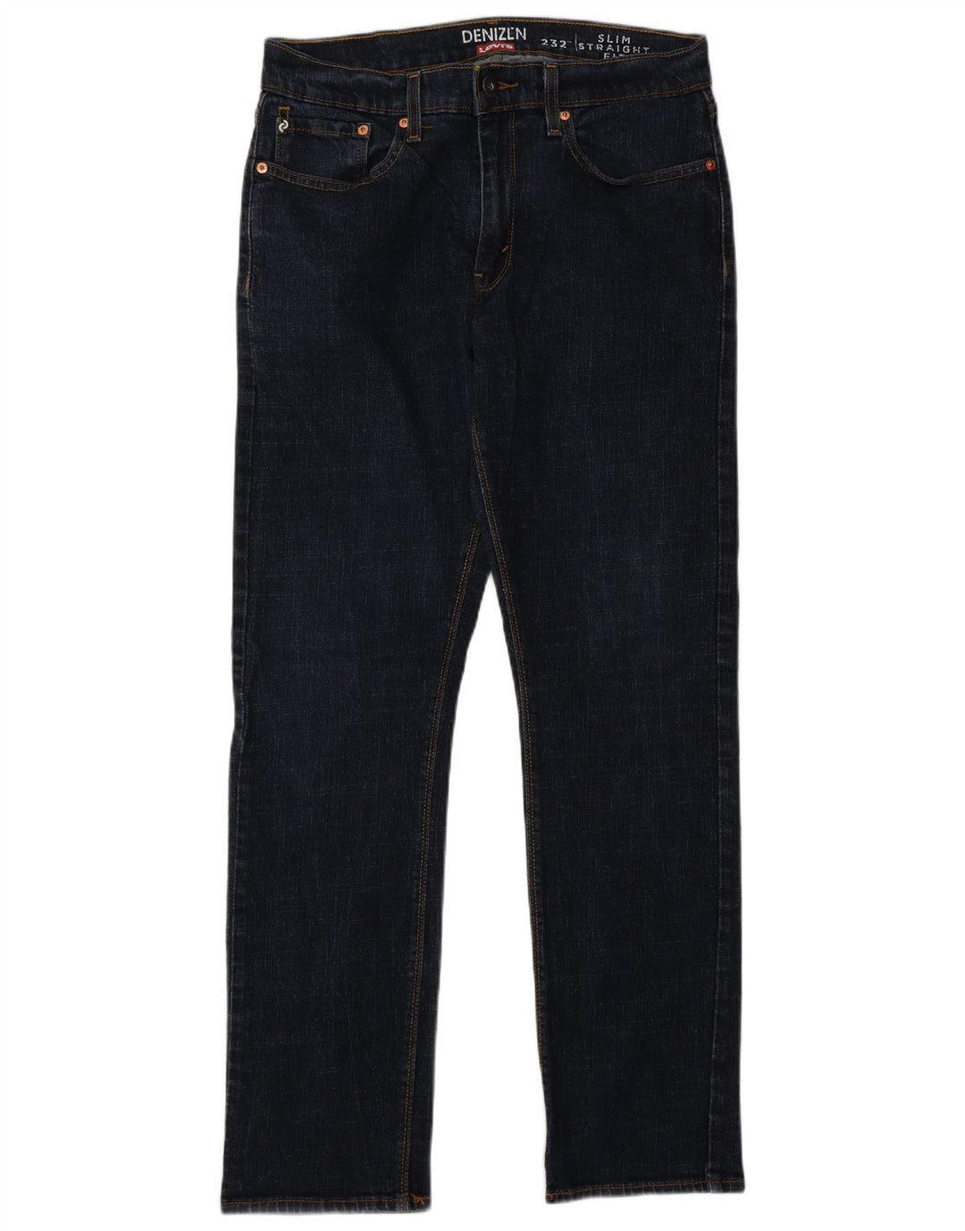 Męskie jeansy Levi's Denizen Slim Straight W32 L32 Granatowa bawełna