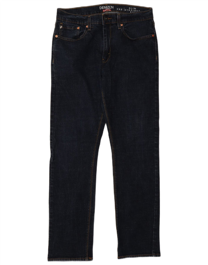 Męskie jeansy Levi's Denizen Slim Straight W32 L32 Granatowa bawełna