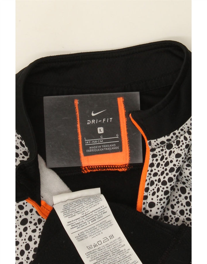 Chłopięcy dres NIKE z grafiką, na 12-13 lat, duży, w czarne cętki