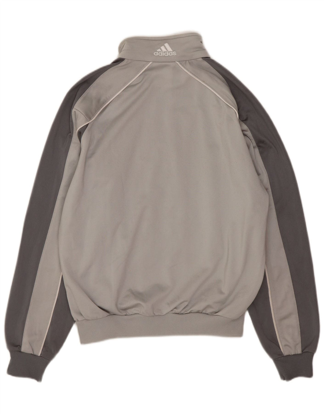 Adidas Chłopięce 11-12 Lat Szary Poliester z blokami kolorów