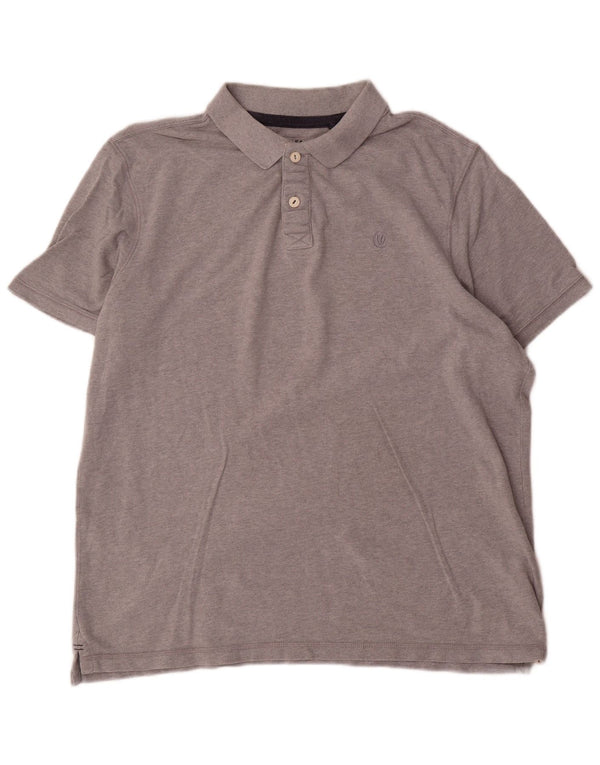 Męska koszulka polo Fat Face 2XL, szara bawełna