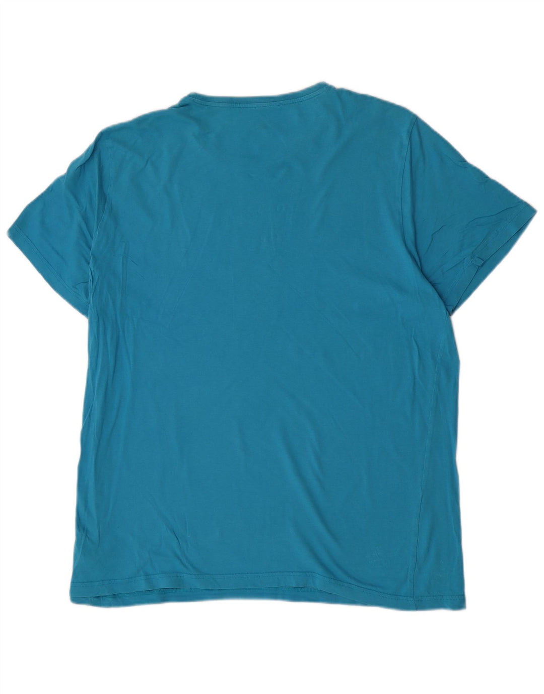 Męska koszulka z grafiką Puma, 2XL, niebieska, bawełniana