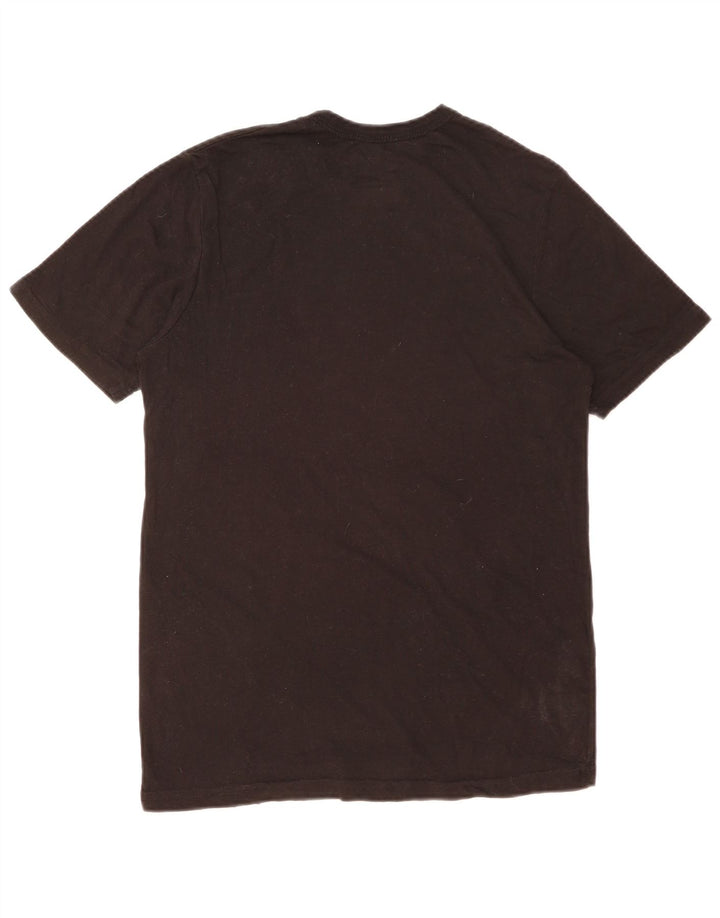 T-shirt męski New Balance, bawełniany, średni czarny