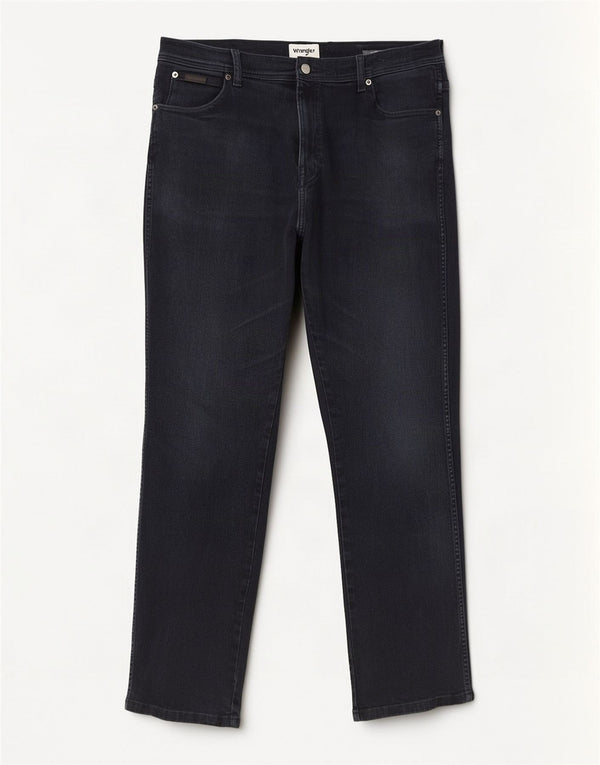 Męskie jeansy Wrangler Texas Straight W36 L32 Granatowe, bawełniane