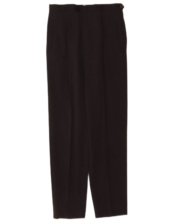 New York Industrie Womens High Waist Suit Trousers IT 44 Medium W28 L27 Gre