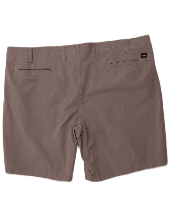 Męskie spodenki chino DOCKERS W48 4XL szara bawełna