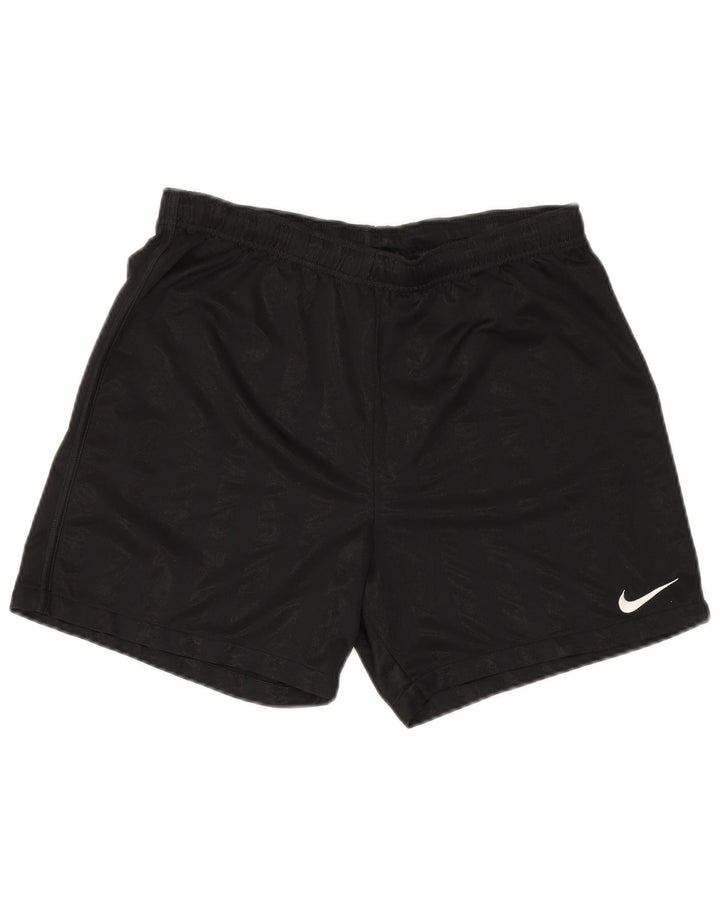 Męskie spodenki sportowe Nike, poliester w średnie czarne prążki